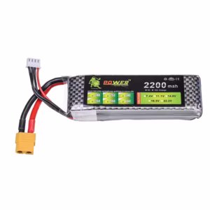 Batería LiPo 3S 11.1V 2200mAh 35C — Para Drones, Autos y Barcos RC